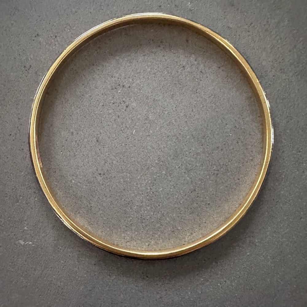 Julie Vos Gold Bangle Bracelet - Picture 3 of 5